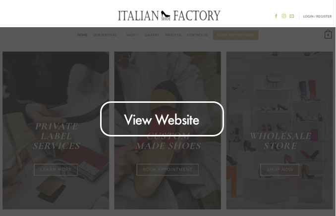 Italian Shoe Factory